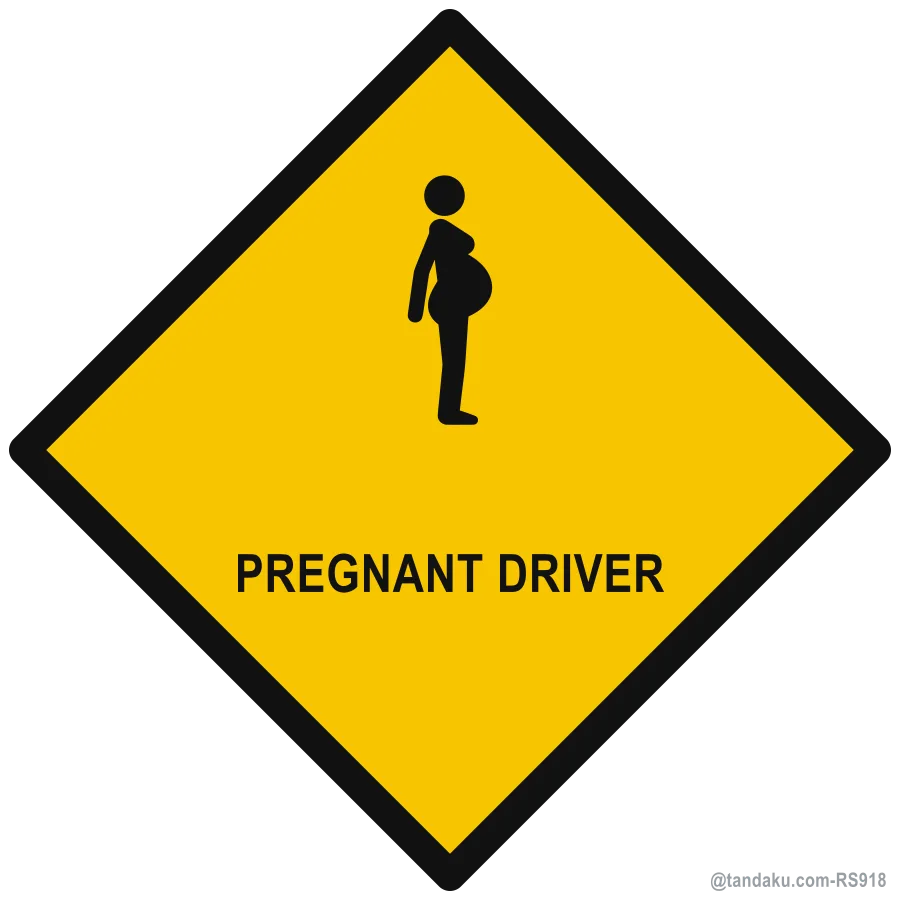 PREGNANT DRIVER — English