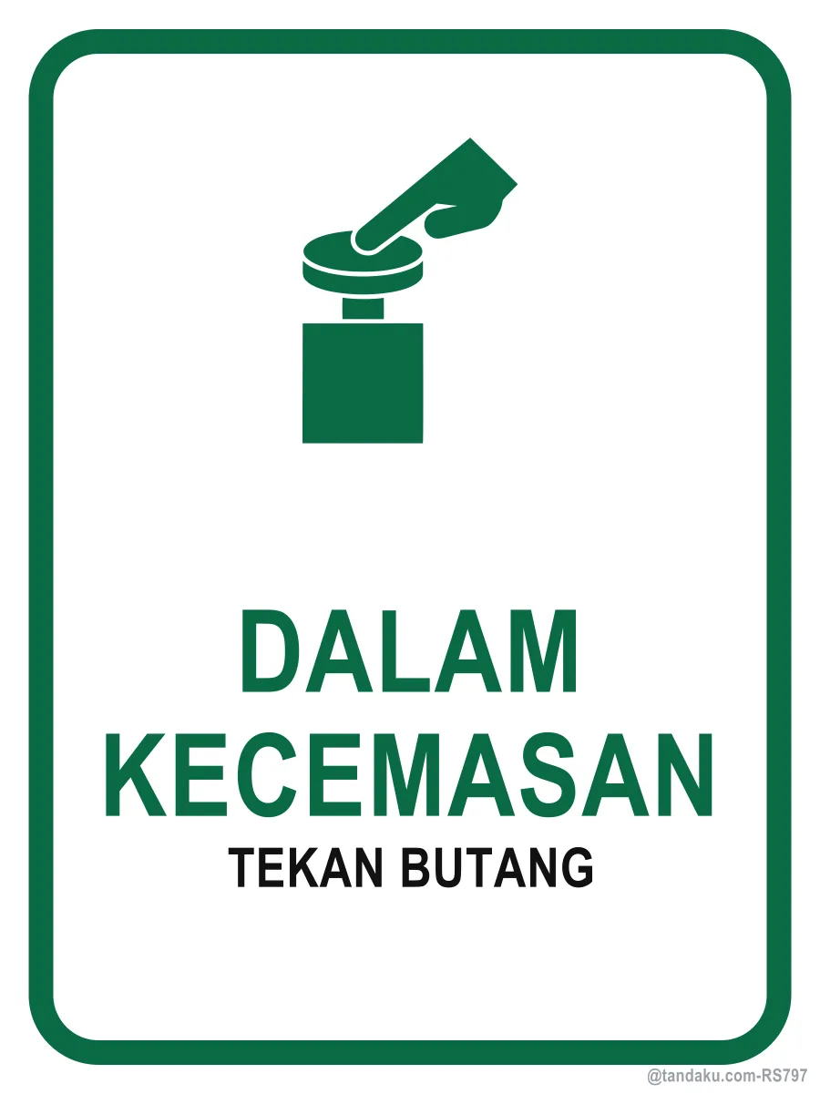 IN CASE OF EMERGENCY — Bahasa Malaysia