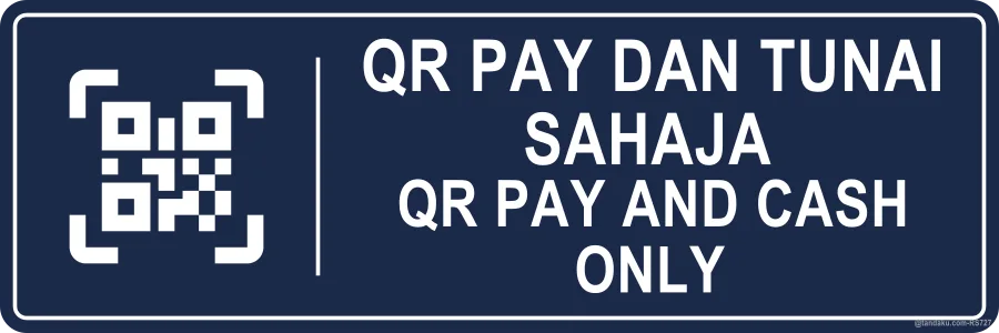 Qr Pay Cash Only