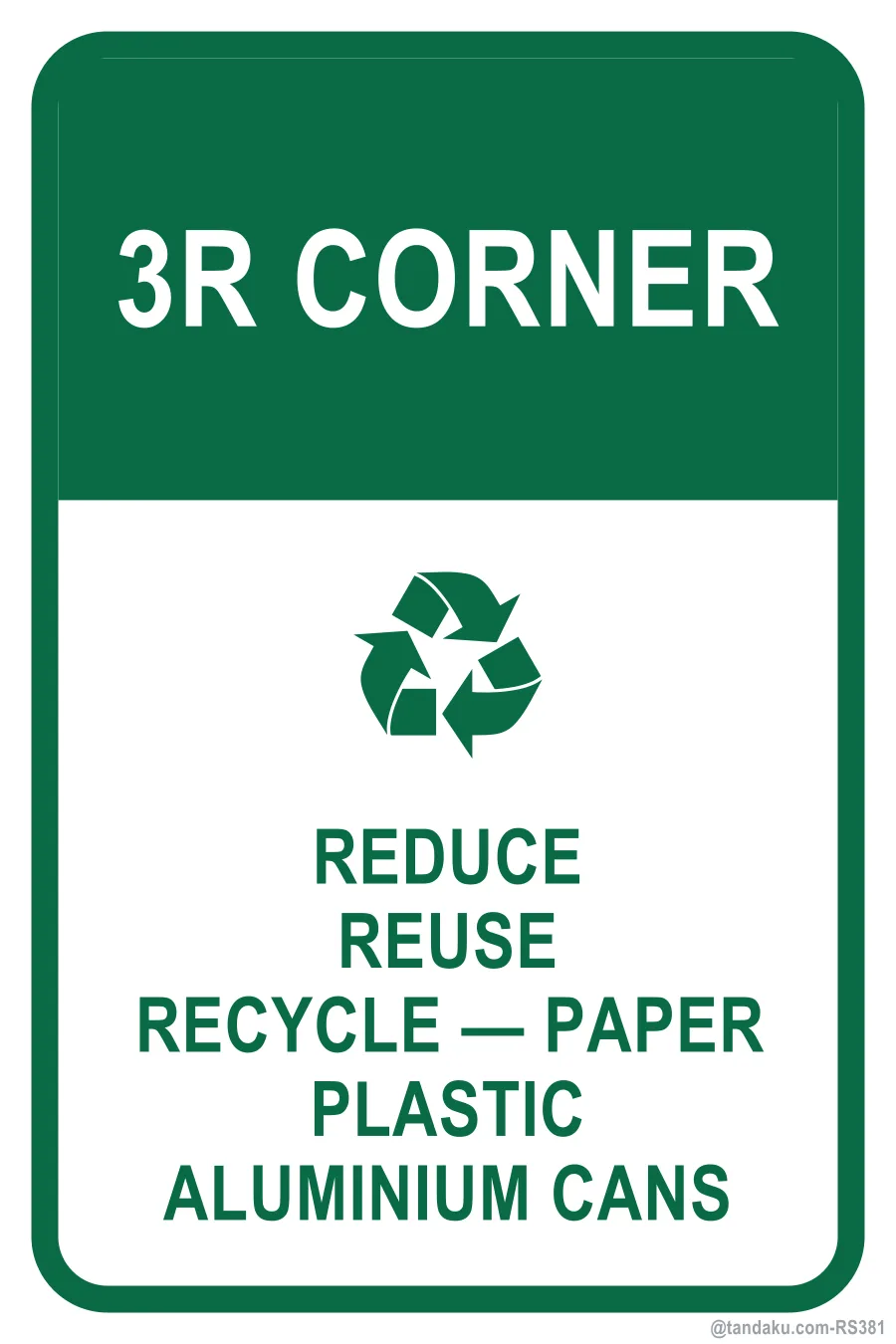 3R CORNER — English