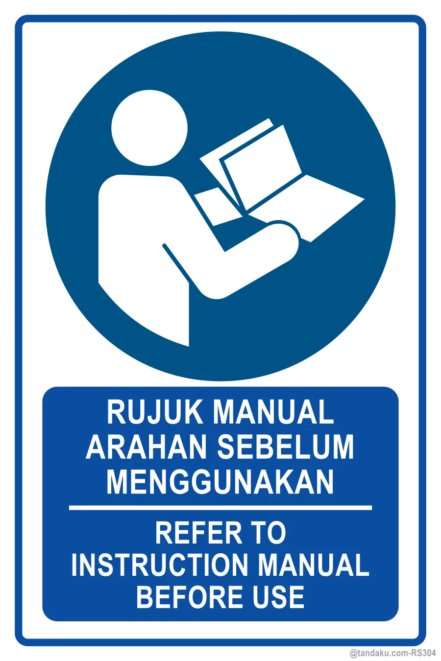REFER TO INSTRUCTION MANUAL BEFORE USE — BM + EN
