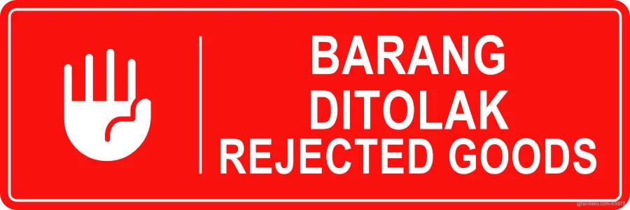 Rejected Goods Area