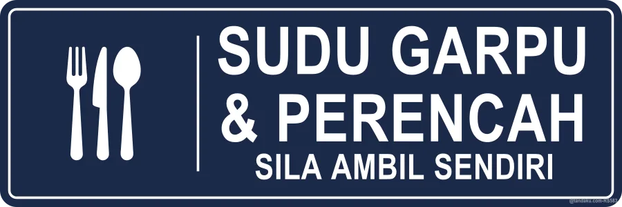 CUTLERY & CONDIMENTS — Bahasa Malaysia