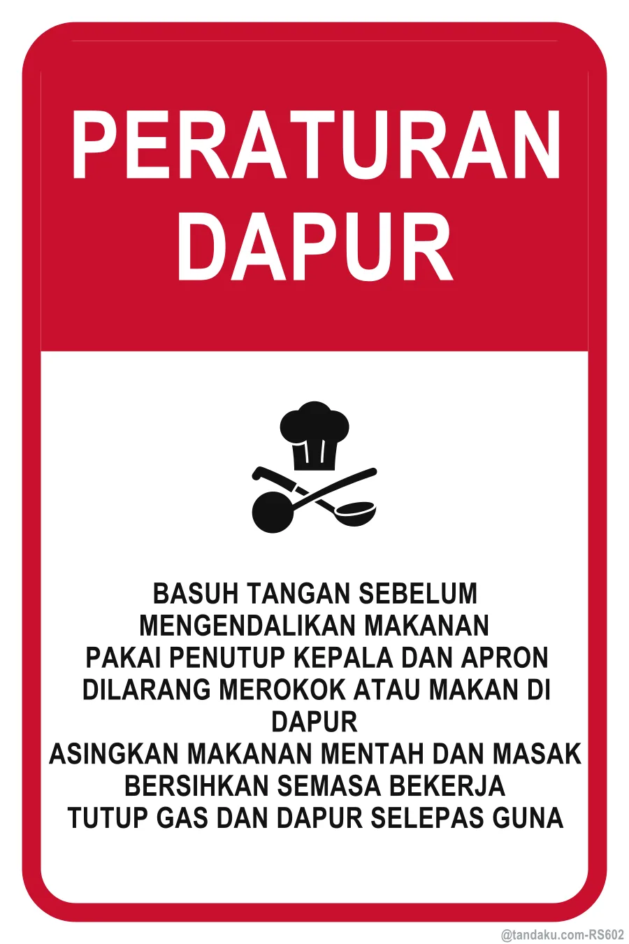 KITCHEN RULES — Bahasa Malaysia