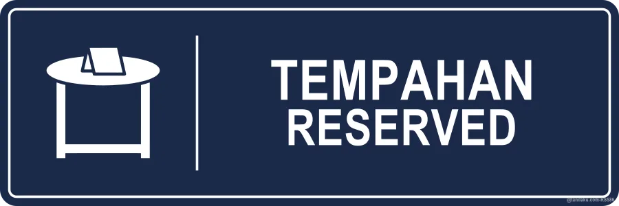 Restaurant Reserved