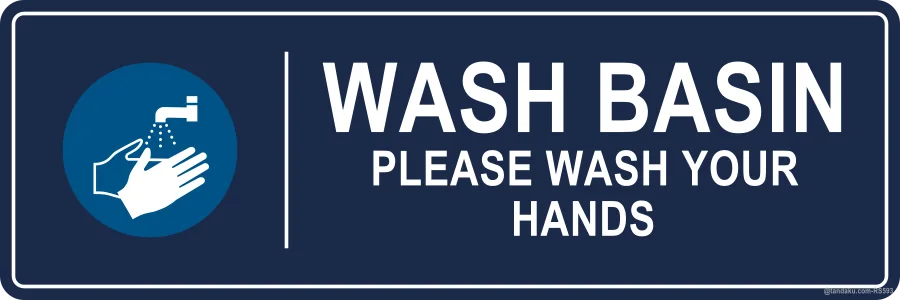 WASH BASIN — English