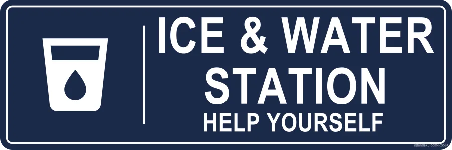 ICE & WATER STATION — English