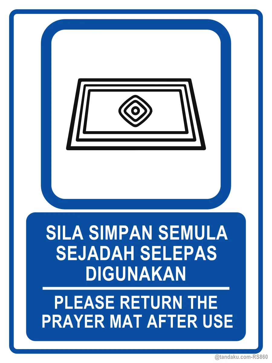 Return Prayer Mat After Use