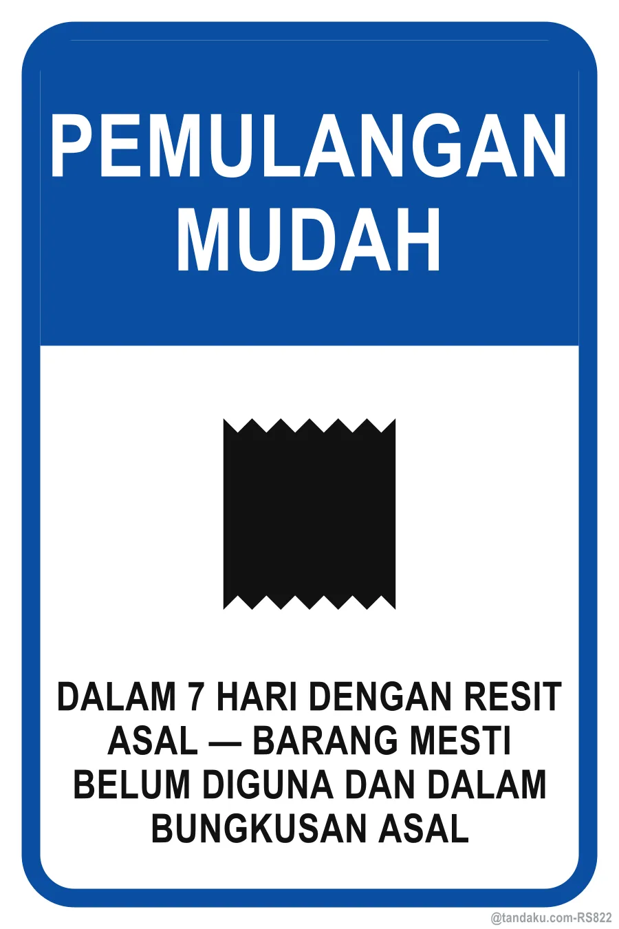 EASY RETURNS — Bahasa Malaysia