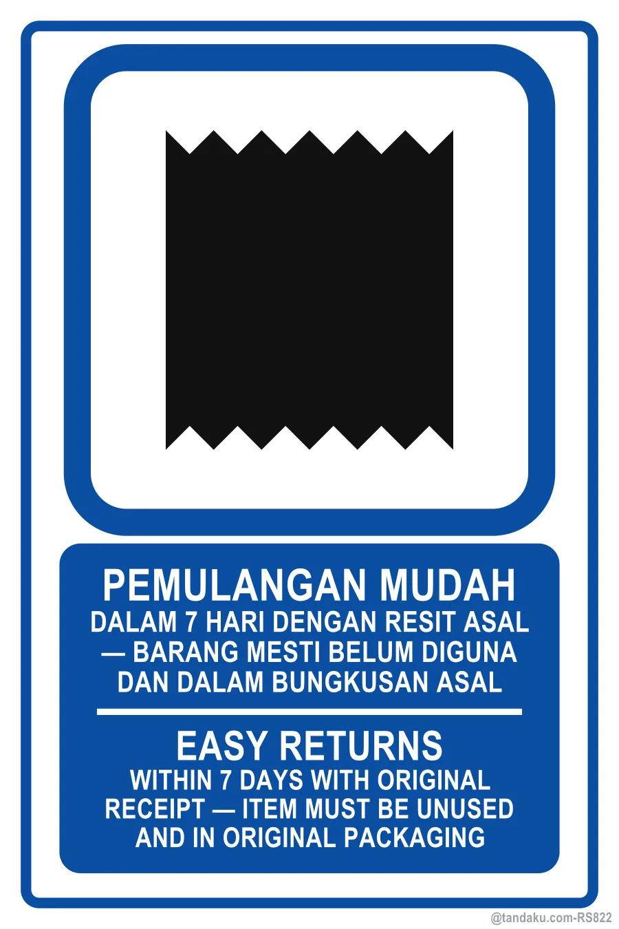 Returns With Receipt Policy