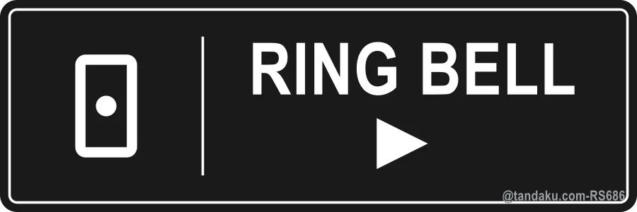 RING BELL ► — English