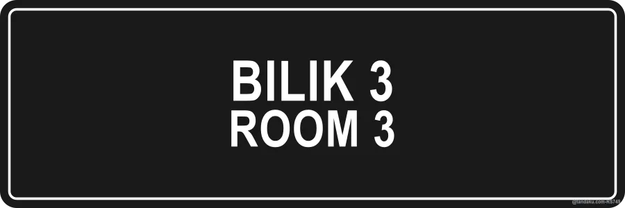 Room 3 Label