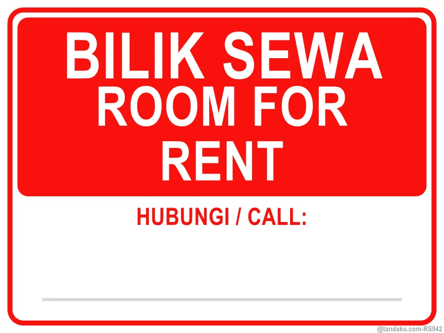 Room For Rent Board