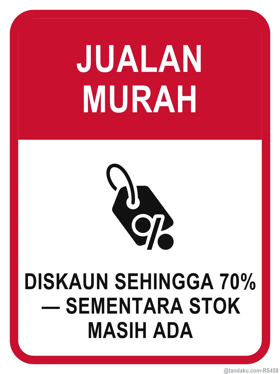 SALE — Bahasa Malaysia