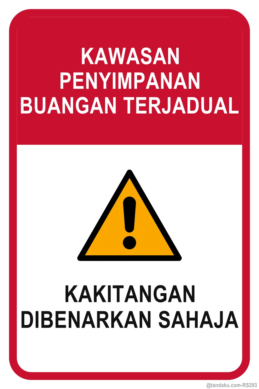 Scheduled Waste Storage — Bahasa Malaysia