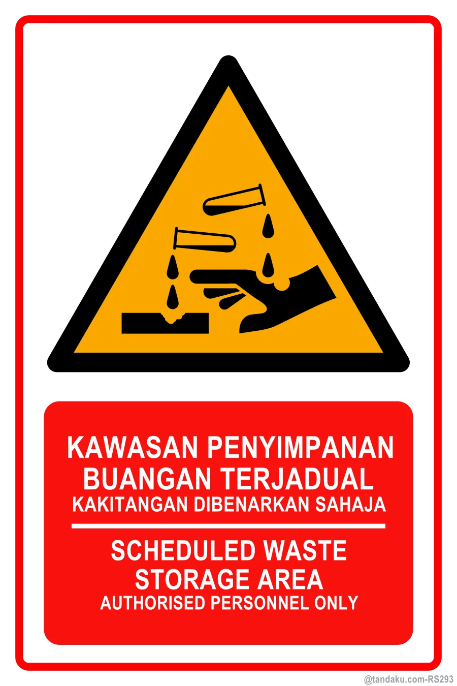 Scheduled Waste Storage