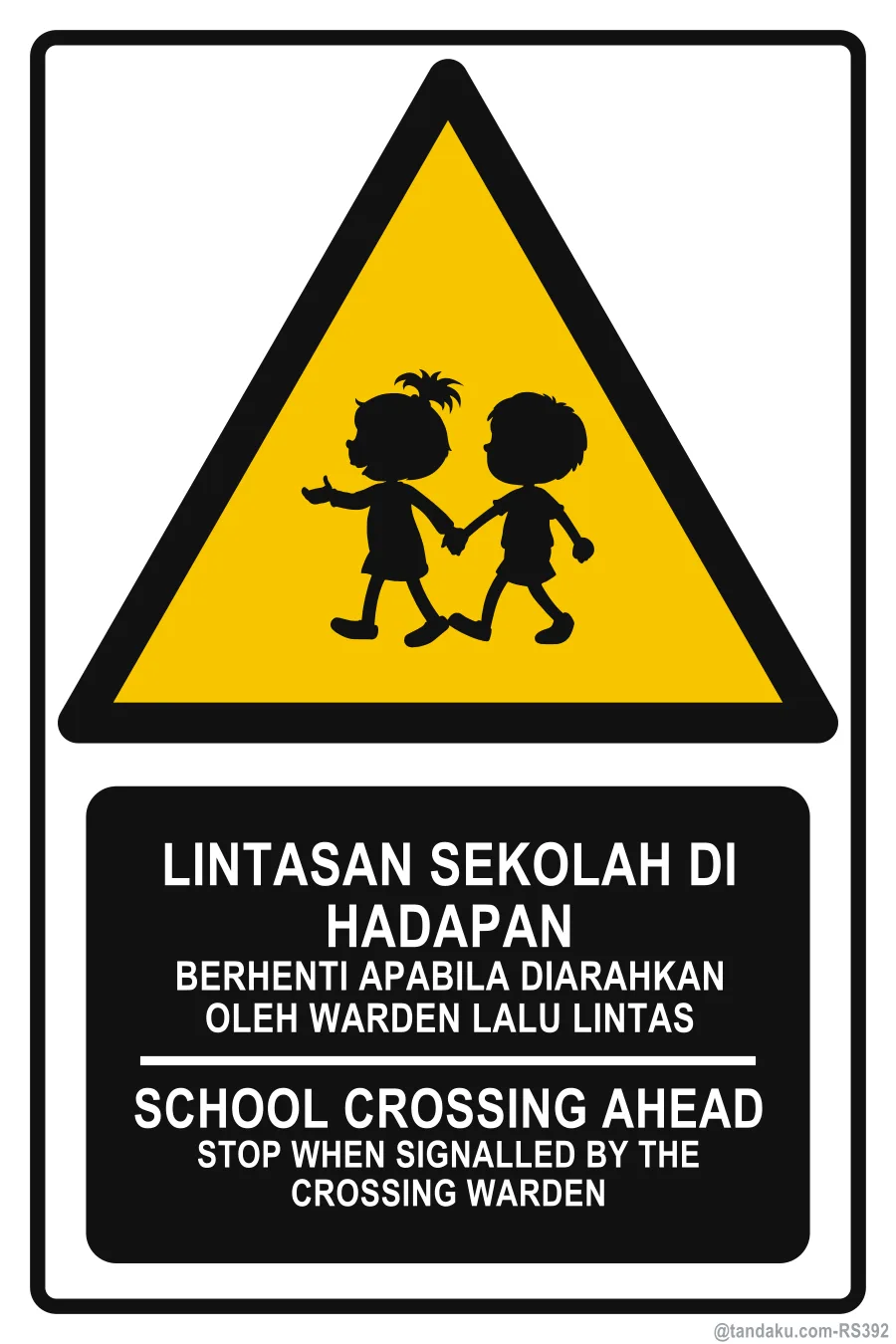 School Crossing Ahead