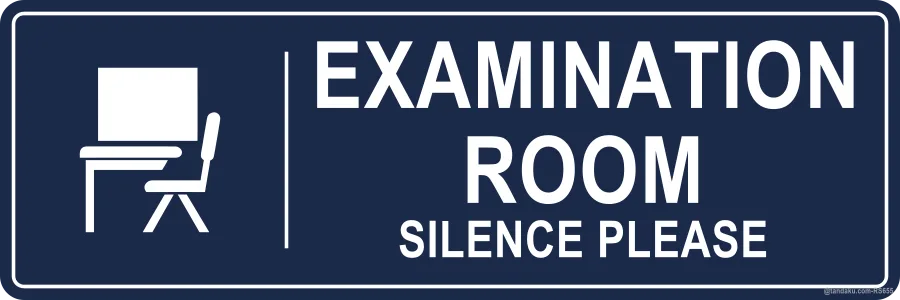 EXAMINATION ROOM — English