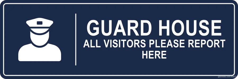 GUARD HOUSE — English