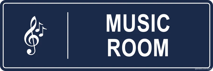 MUSIC ROOM — English