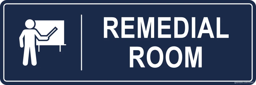 REMEDIAL ROOM — English