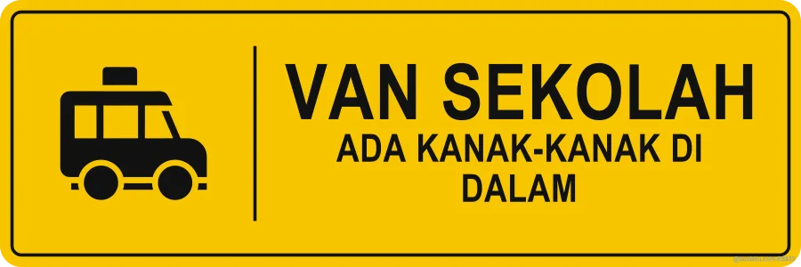 SCHOOL VAN — Bahasa Malaysia