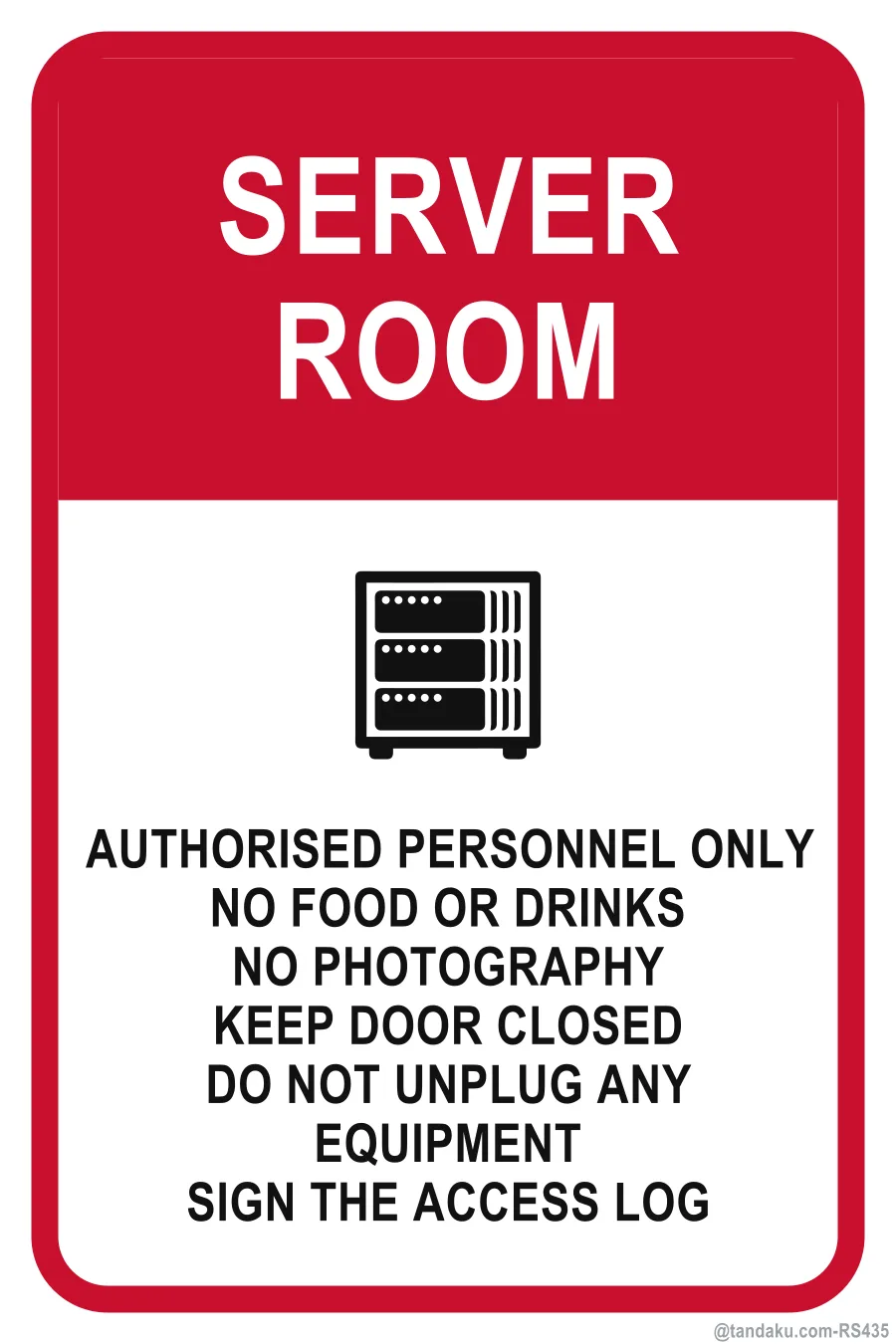SERVER ROOM — English