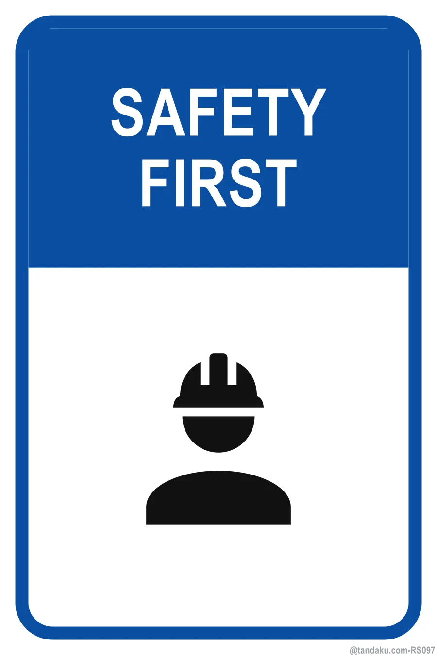 SAFETY FIRST — English