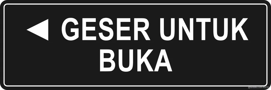 ◄ SLIDE TO OPEN — Bahasa Malaysia