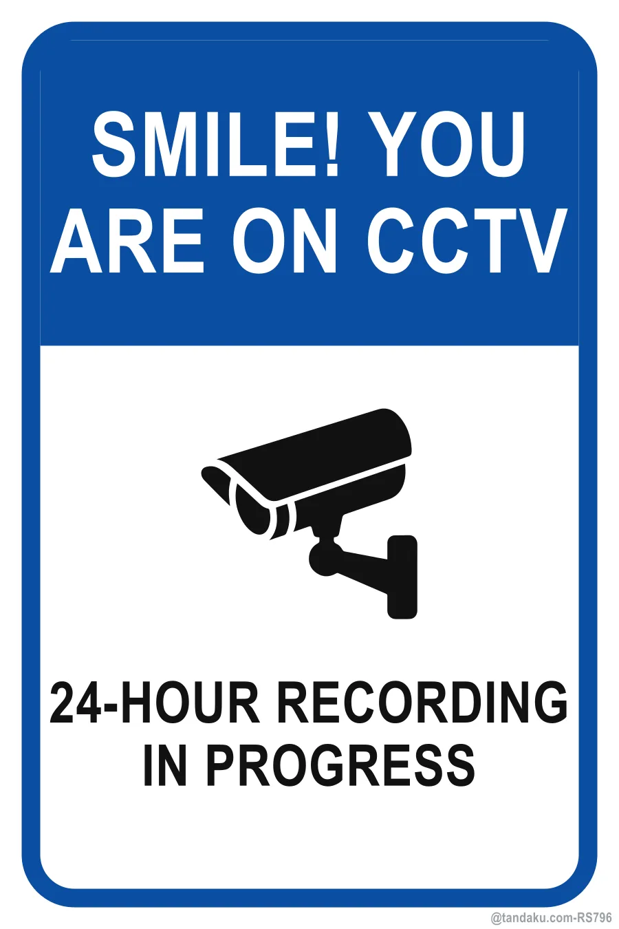 SMILE! YOU ARE ON CCTV — English