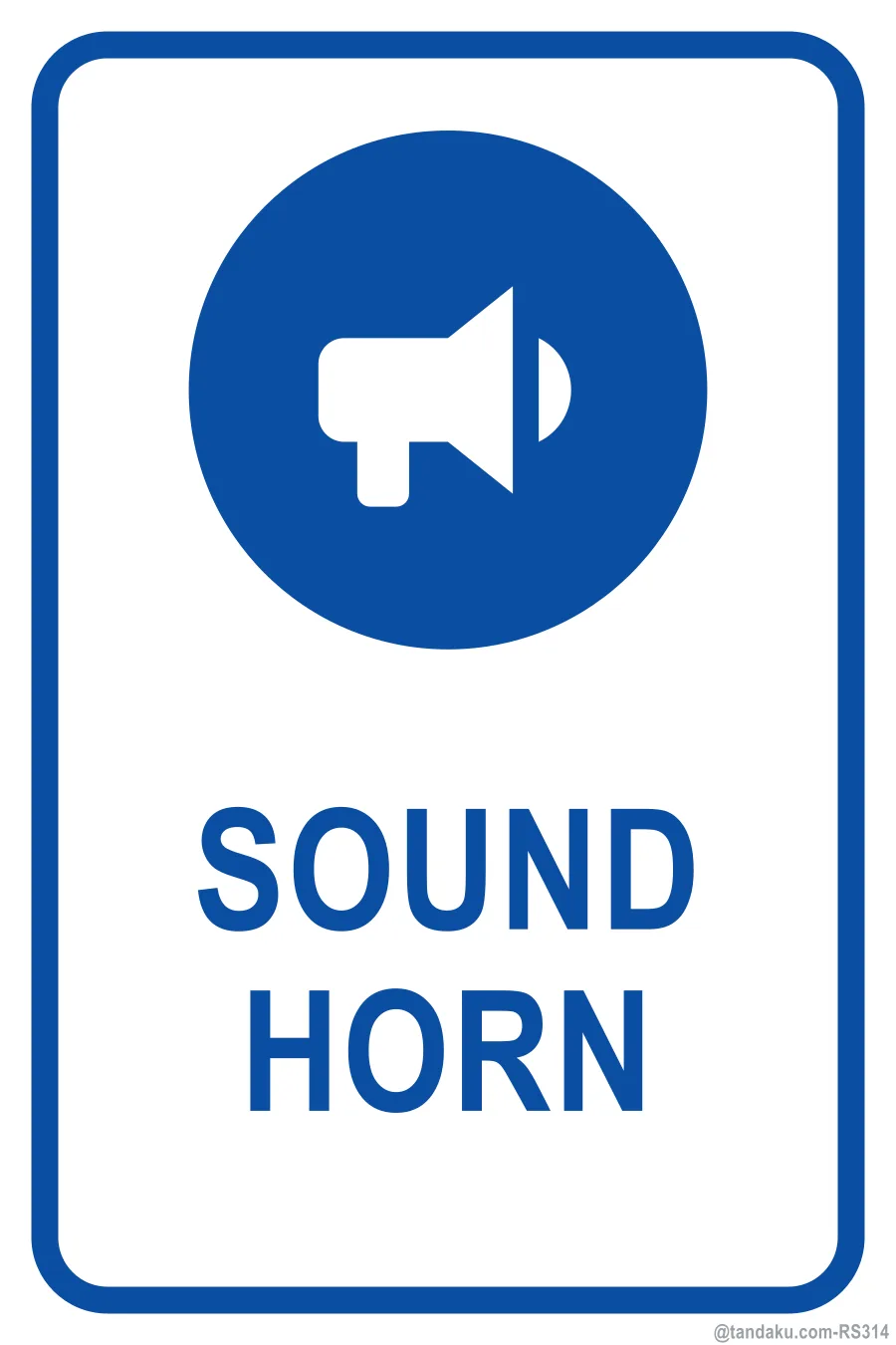 SOUND HORN — English