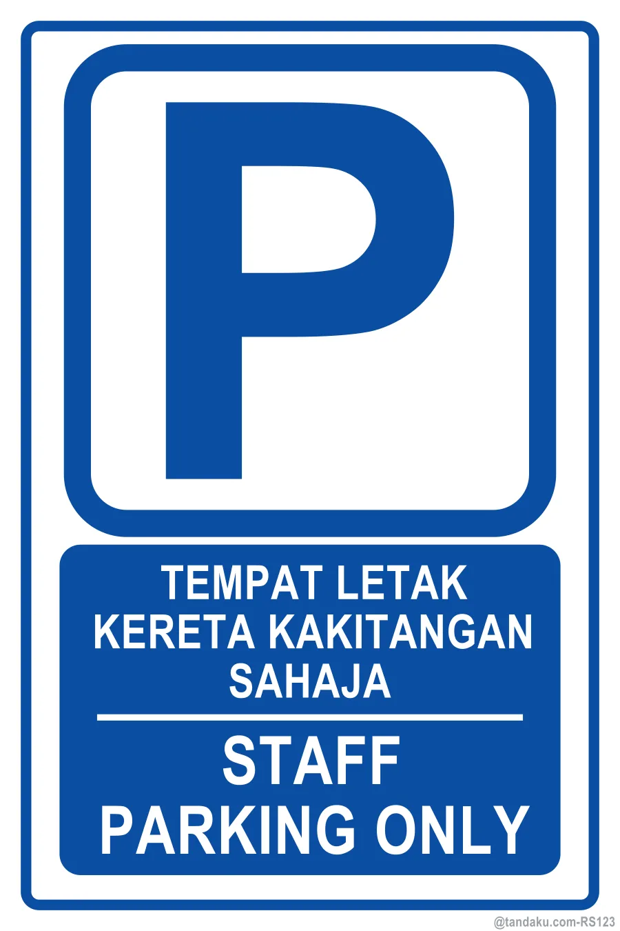Staff Parking Only