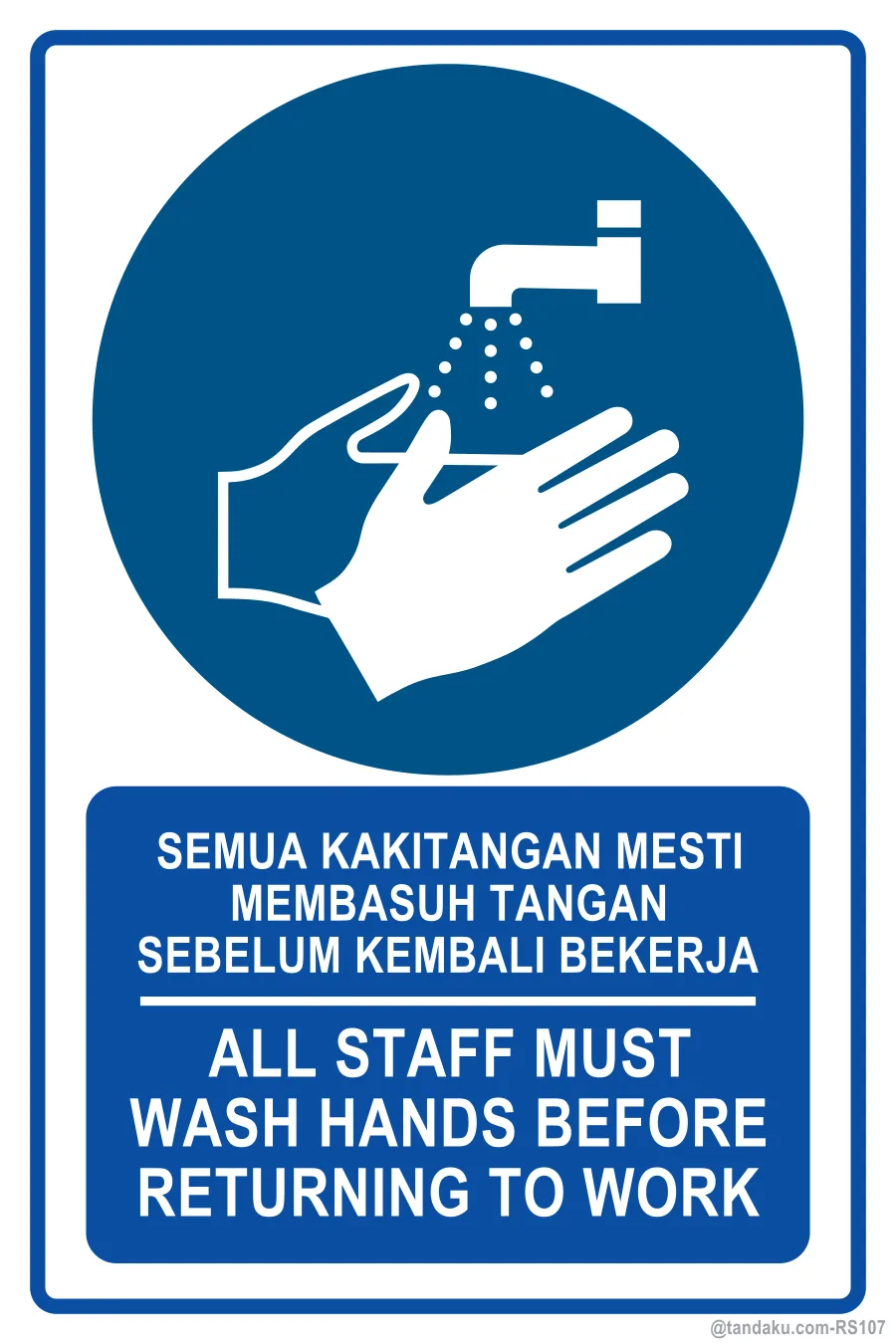 Staff Wash Hands