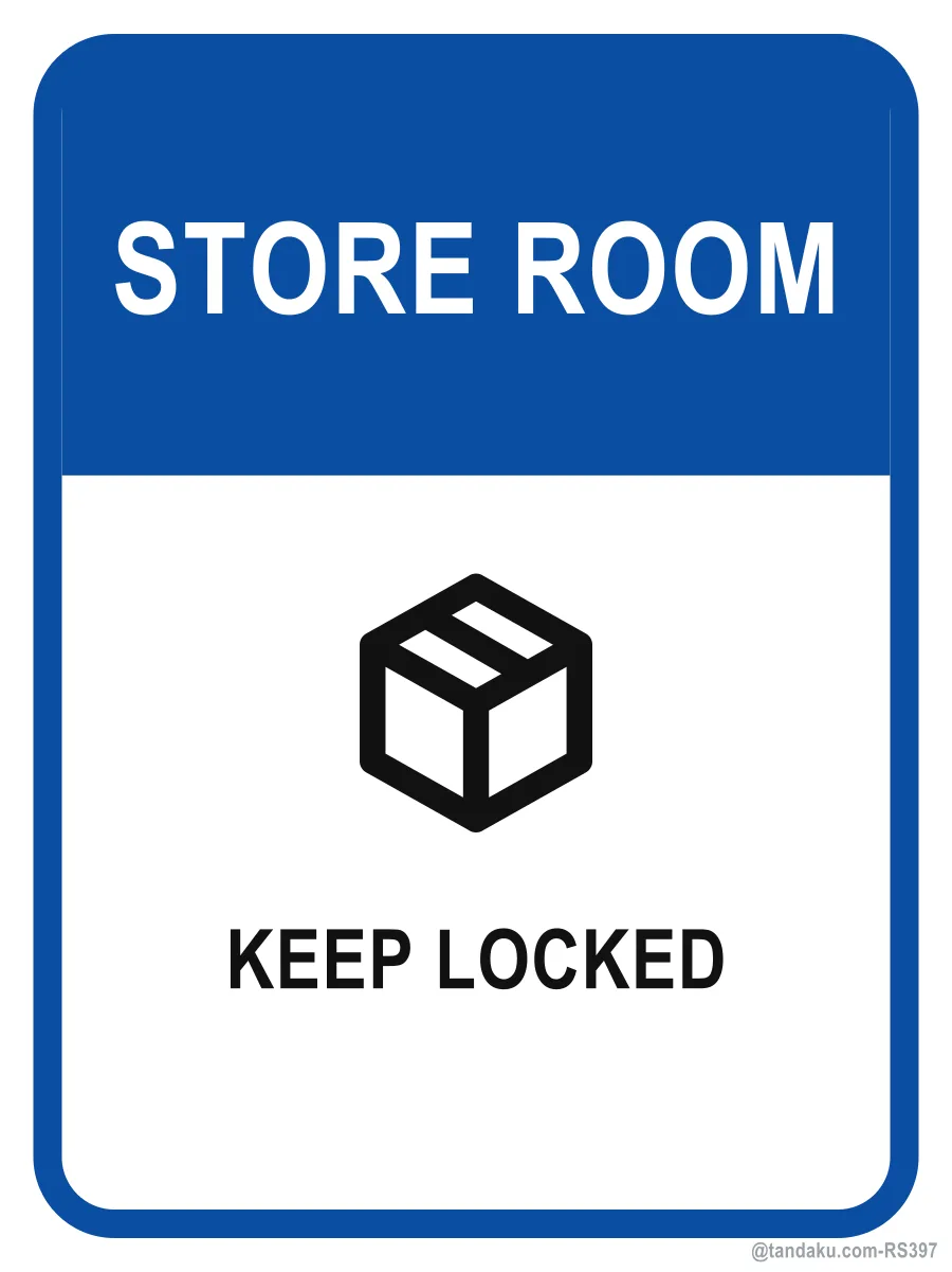 STORE ROOM — English