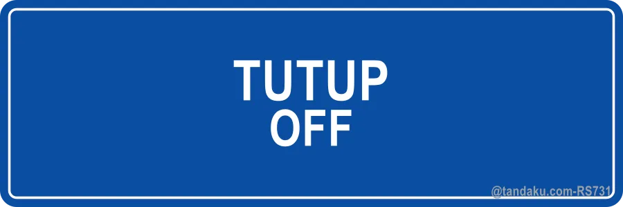 Switch Off Label