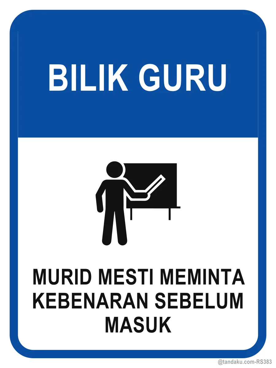 TEACHERS' ROOM — Bahasa Malaysia