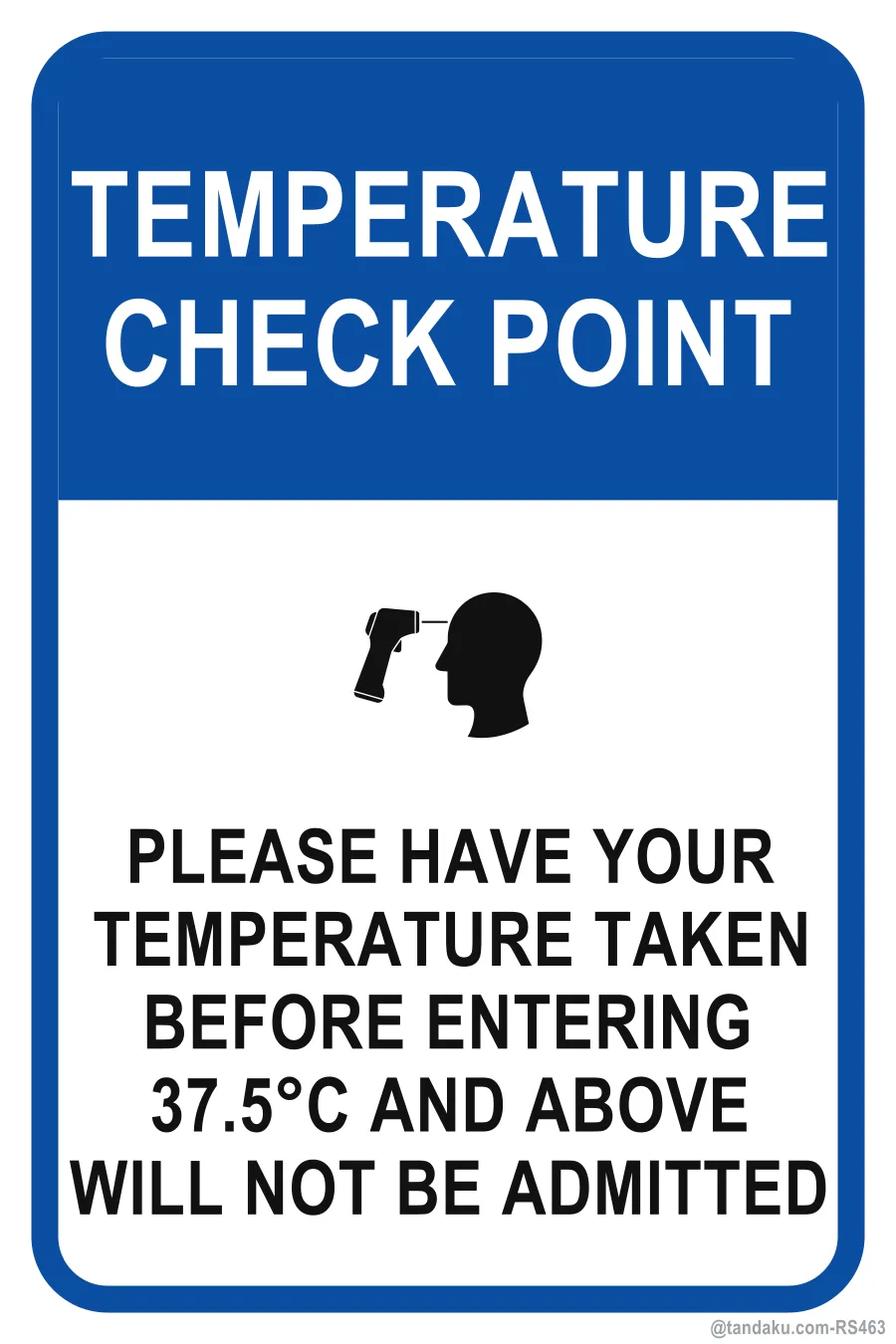 TEMPERATURE CHECK POINT — English