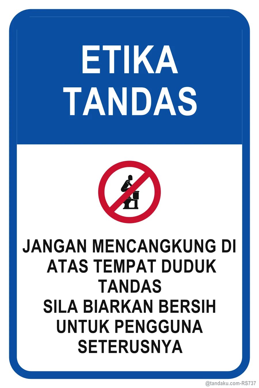 TOILET ETIQUETTE — Bahasa Malaysia