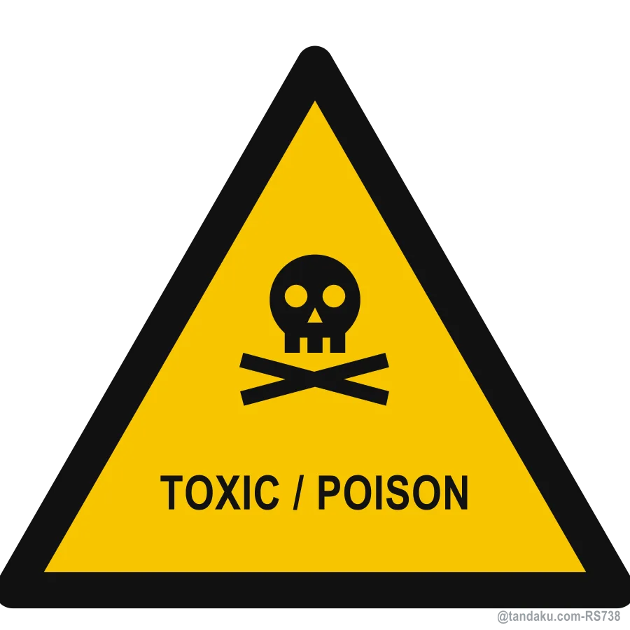 TOXIC / POISON — English
