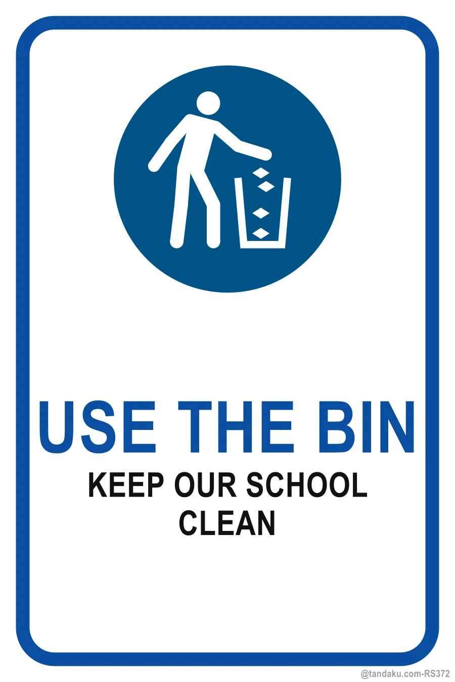 USE THE BIN — English