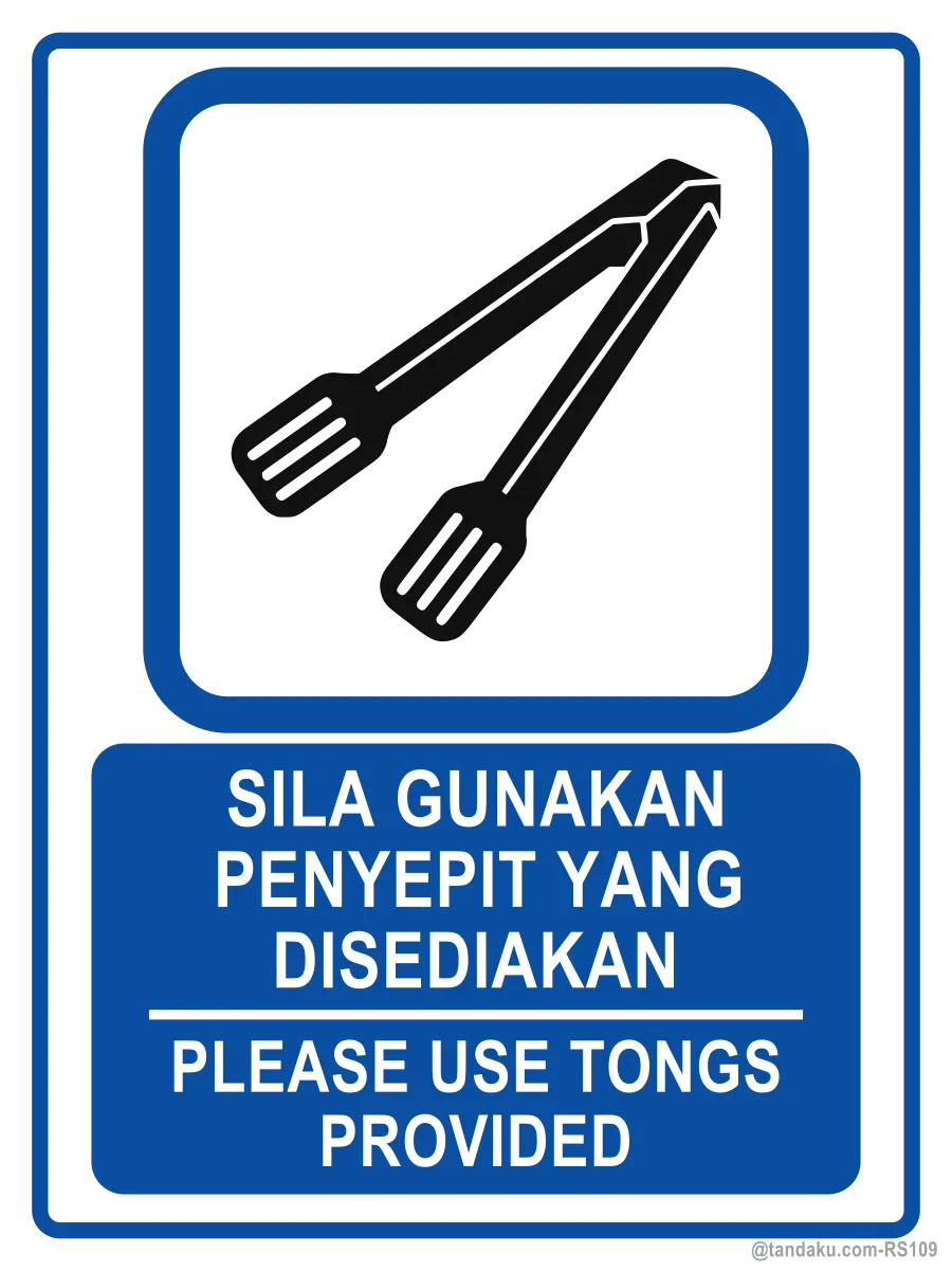Use Tongs