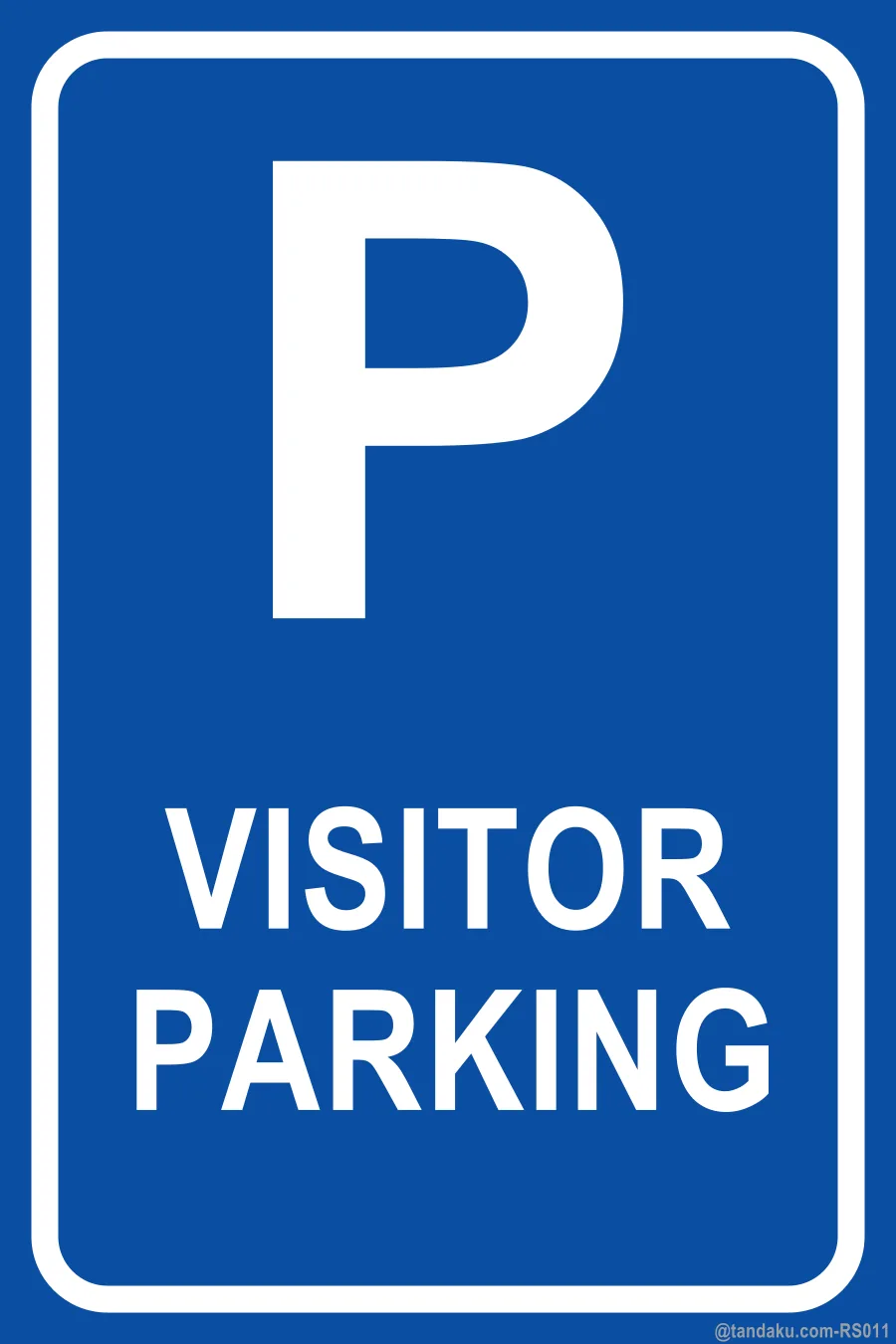 VISITOR PARKING — English
