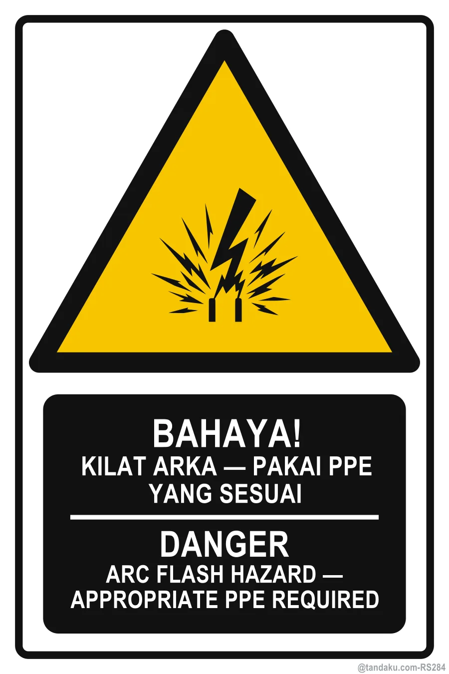 Warning Arc Flash