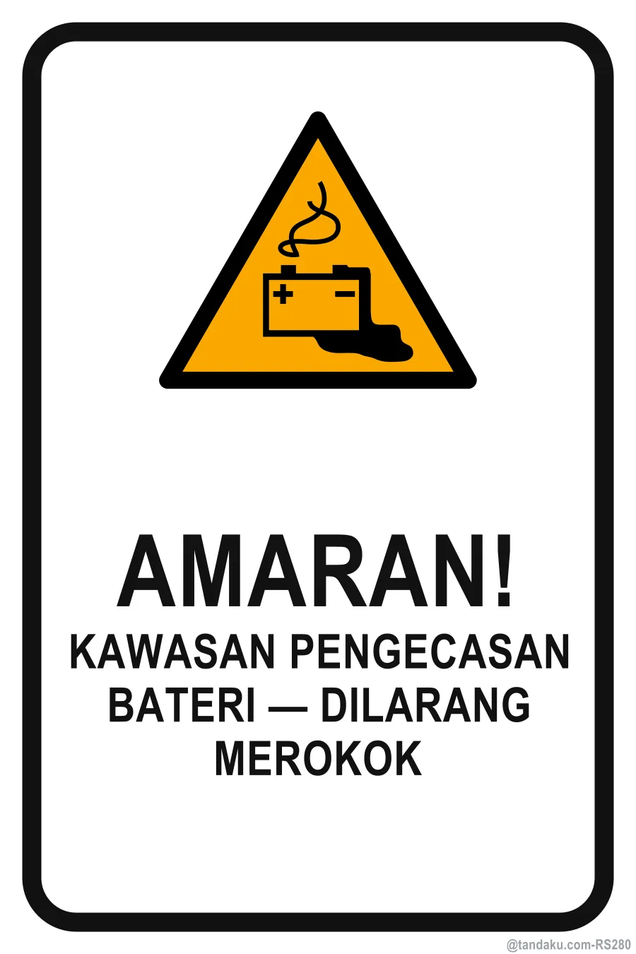 WARNING — Bahasa Malaysia