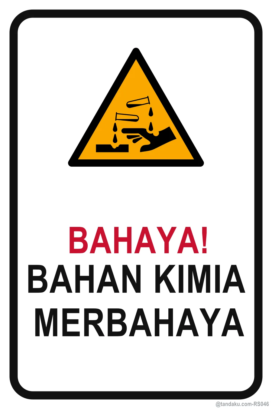 DANGER — Bahasa Malaysia
