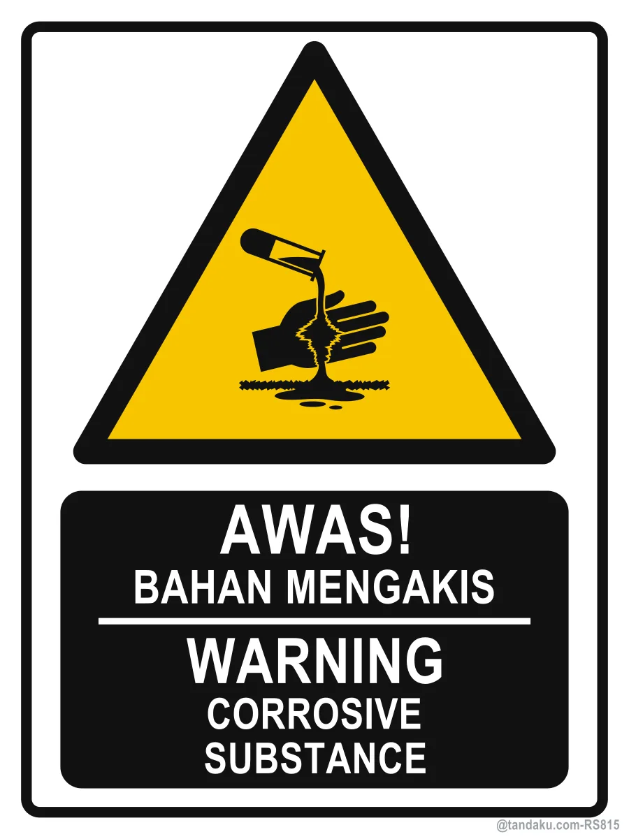Warning Corrosive