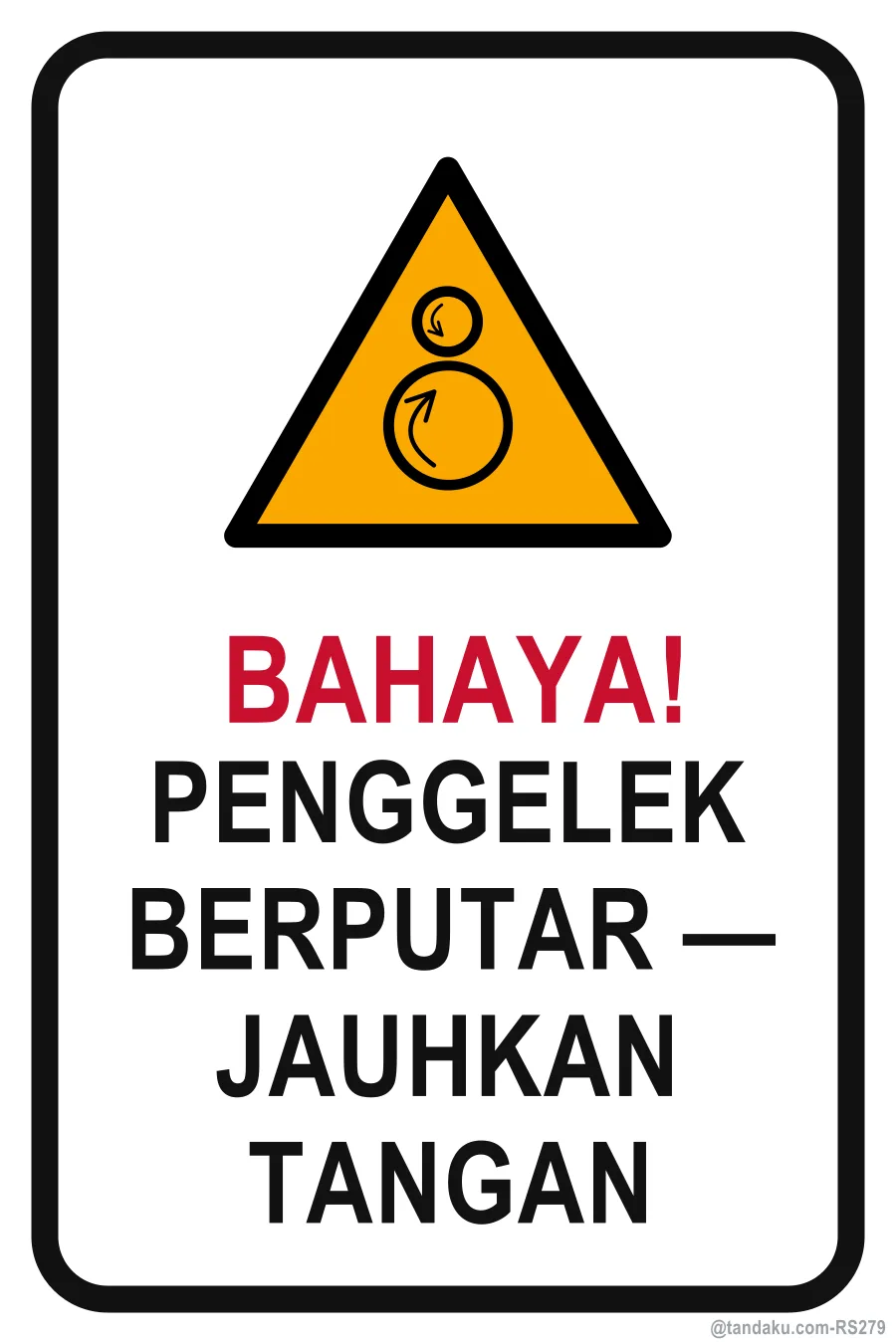 DANGER — Bahasa Malaysia