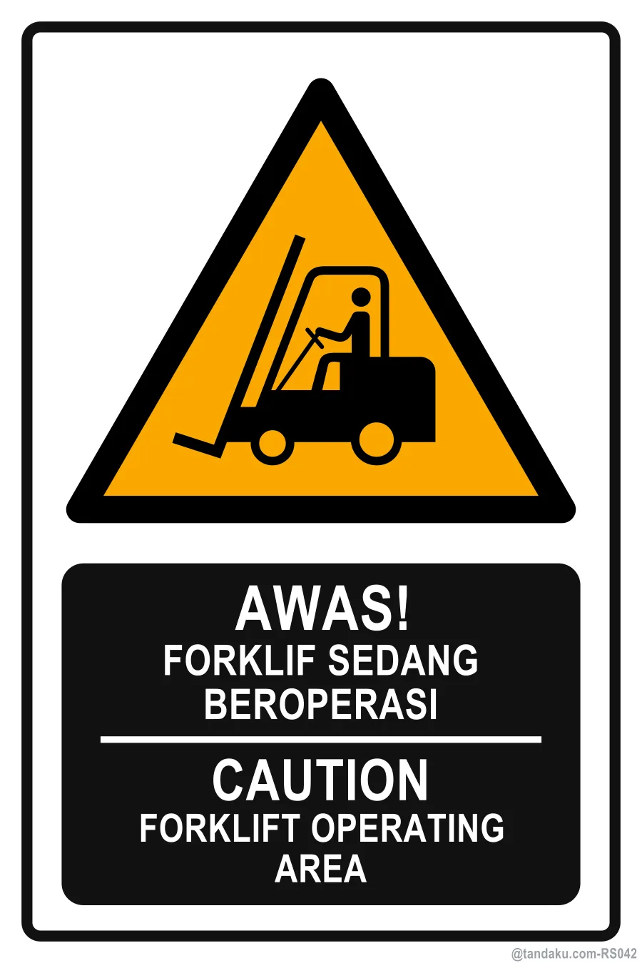 Warning Forklift