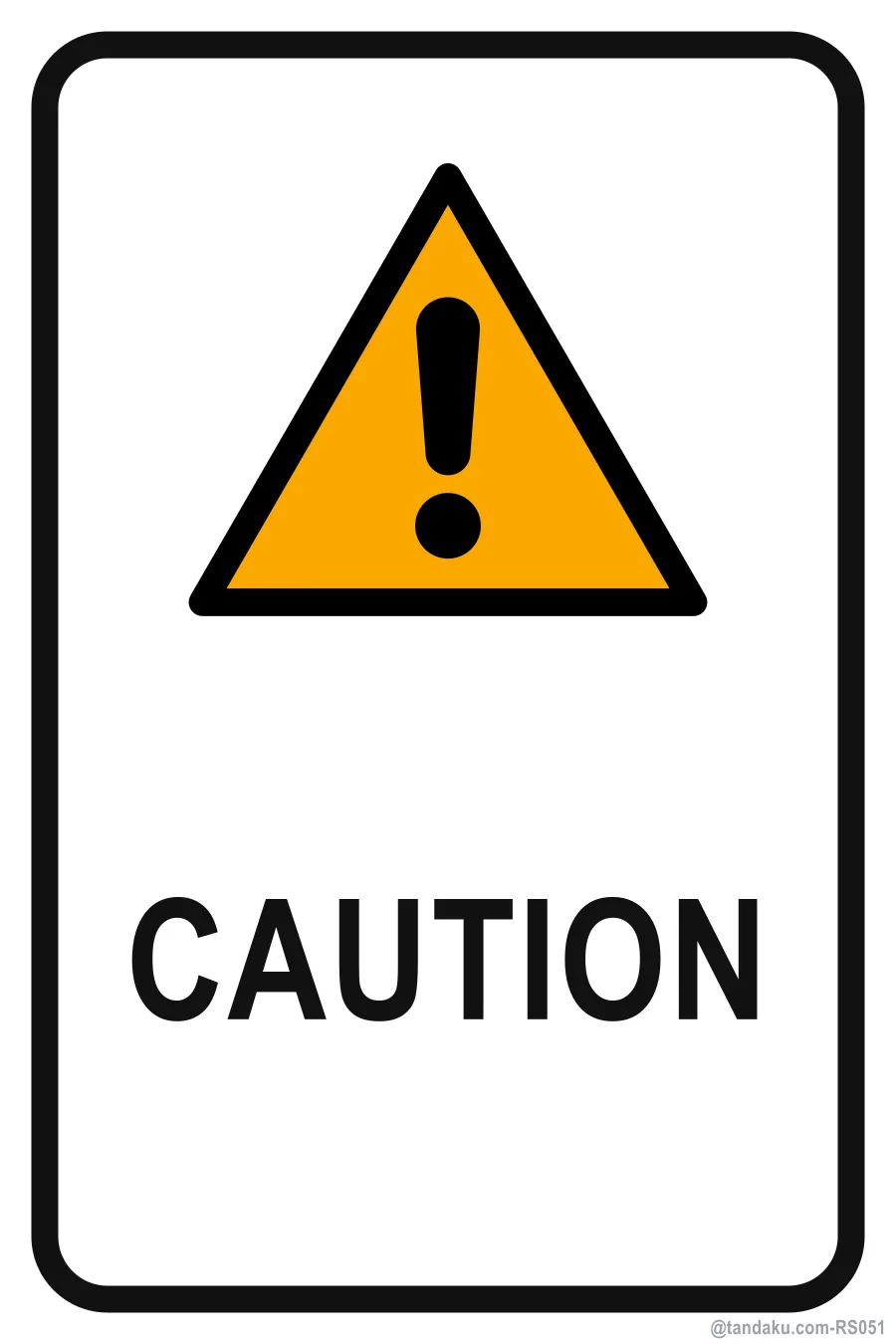 CAUTION — English