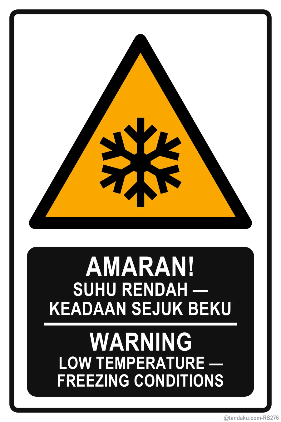 Warning Low Temperature